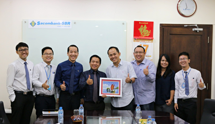Đối tác Tranglo (Malaysia) có chuyến thăm và làm việc tại Sacombank SBR